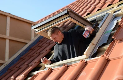 Pose de fenêtres de toit Velux à l'Écouvotte